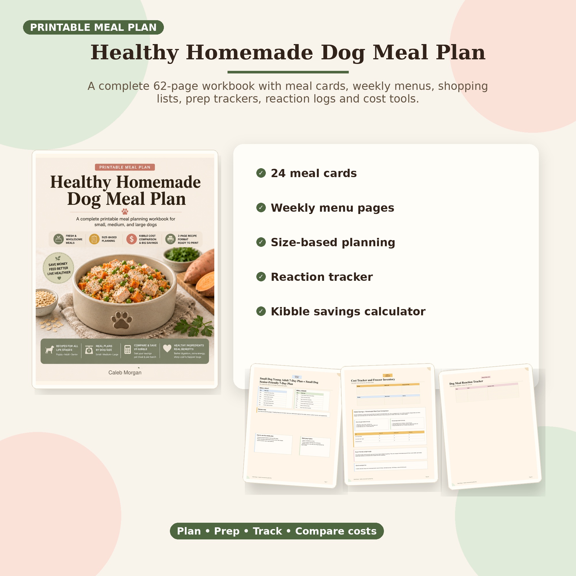 Healthy Homemade Dog Meal Plan — digital edition